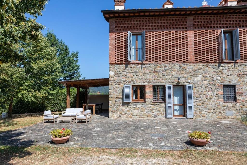 Вилла Fienile Panoramico Nel Chianti Греве-ин-Кьянти Экстерьер фото
